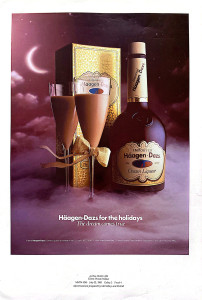 Häagen Dazs Print AD 1985, Oliphant Backdrop #17
