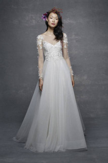 Marchesa Notte Spring 2019 Bridal Collection, Backdrop In Use-#312
