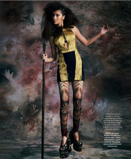 Photographer: Erez Sabag, InStyle Russia March 2012, Custom Backdrop