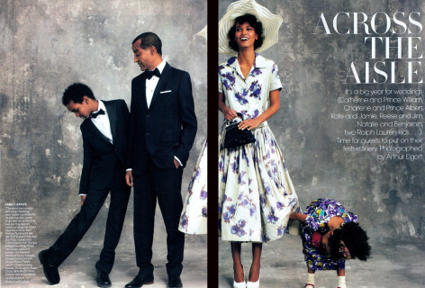 Photographed by Arthur Elgort, Vogue, April 2011