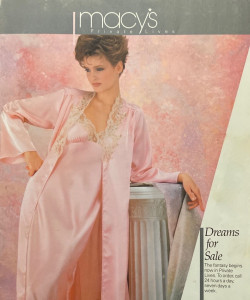 Macy's Private Lives collection from the 1980's, Oliphant Backdrop #166