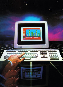 Vintage computer AD from the 1980's, Custom Oliphant