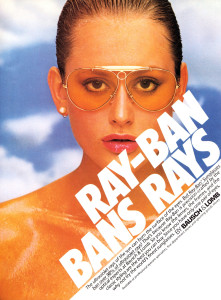 1983 Ray Ban AD, Oliphant custom sky