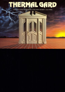 Thermal Gard AD from the 1980's, Oliphant Backdrop #215 RETIRED