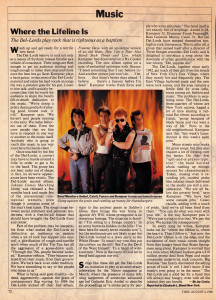 TIME Magazine August 4th 1986, Oliphant Backdrop #338