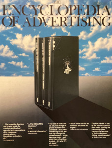 Encyclopedia of Advertising 1982 Print AD, Oliphant #41A