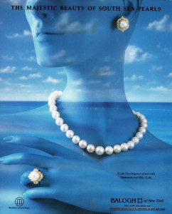 Balogh vintage AD form the 1980's, Oliphant Backdrop #601