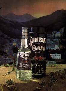 Sambuca AD from the 1980's, Oliphant Backdrop #623