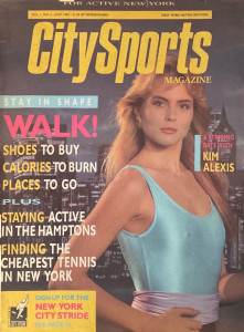 City Sports Mag. July 1987, Oliphant Backdrop #90