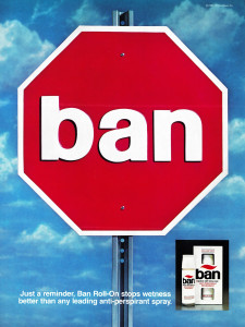 BAN Roll On AD from the 1980's, Oliphant custom Sky