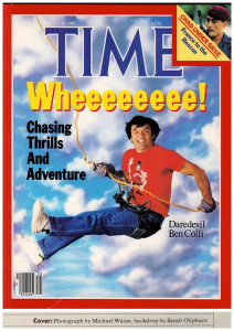 Photographer: Michael Waine, TIME Magazine August 29, 1983, Oliphant custom sky