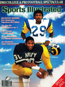Sports Illustrated 1985 Special Issue. Custom Oliphant sky