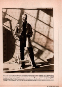 Photographer: Jan Groover, Esquire September 1985. Oliphant #395