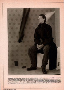 Photographer: Jan Groover, Esquire September 1985. Oliphant #395