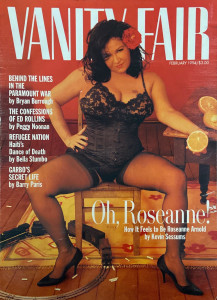 Photographer: Annie Leibowitz, Vanity Fair Feb. 1994. Oliphant #968